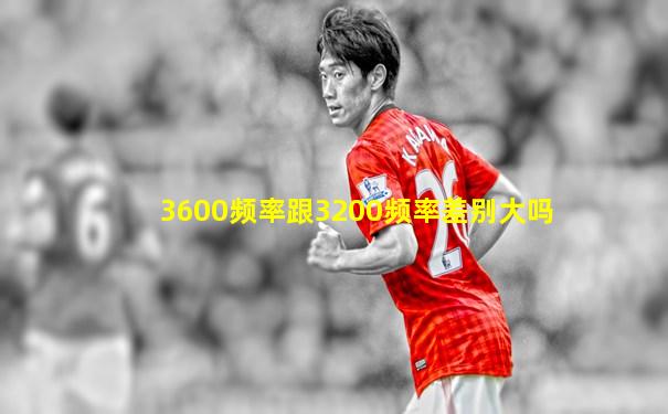 3600频率跟3200频率差别大吗
