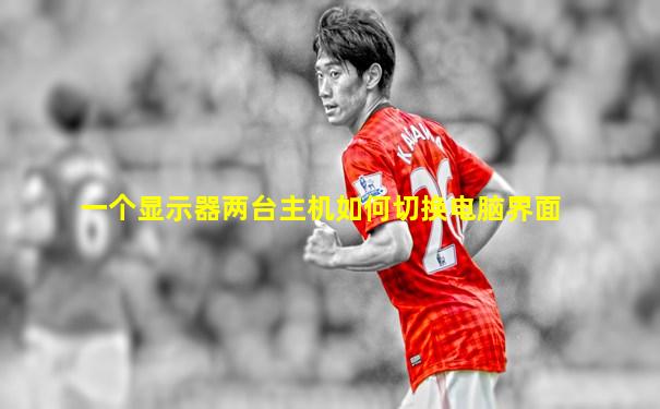 一个显示器两台主机如何切换电脑界面