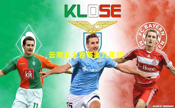 云南本土卷答案九年级