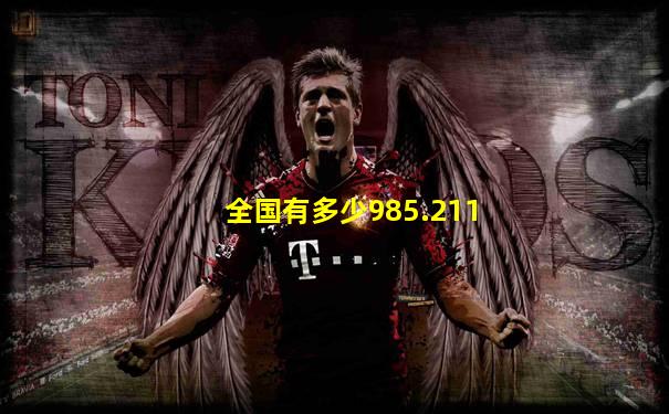 全国有多少985.211