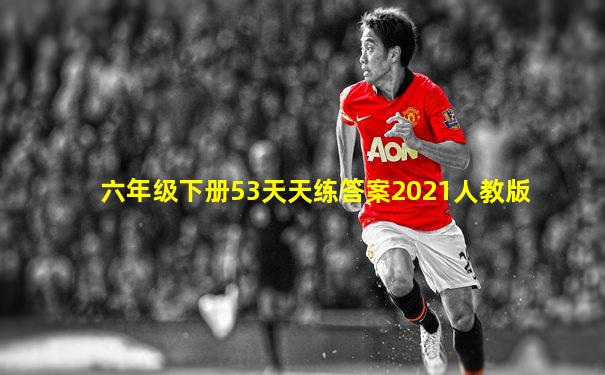 六年级下册53天天练答案2021人教版