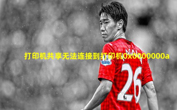 打印机共享无法连接到打印机0x0000000a