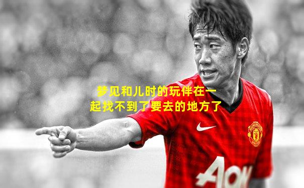 梦见和儿时的玩伴在一起找不到了要去的地方了