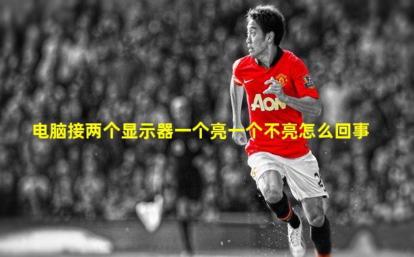 电脑接两个显示器一个亮一个不亮怎么回事