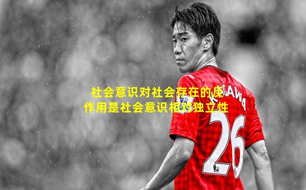 社会意识对社会存在的反作用是社会意识相对独立性