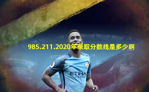 985.211.2020年录取分数线是多少啊