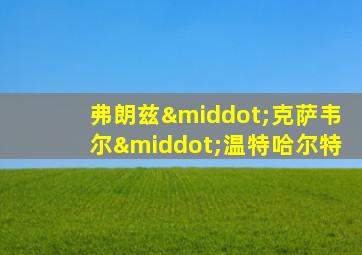 弗朗兹·克萨韦尔·温特哈尔特